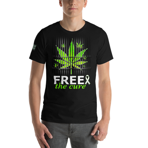 Free The Cure "Bars" Men's T-Shirt