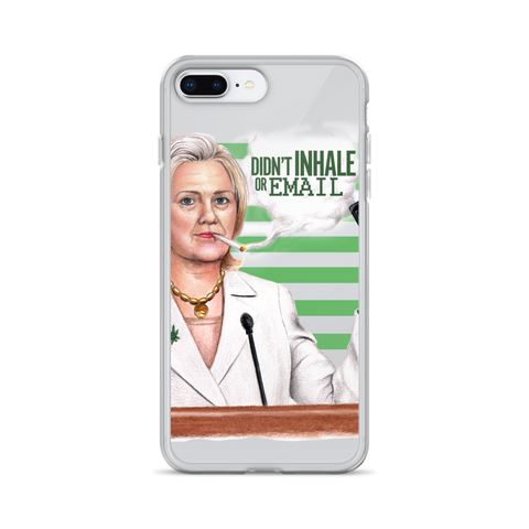 DIdn't Inhale or Email iPhone Case