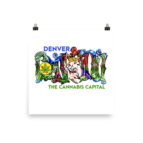 Cannabis Capital Art Prints
