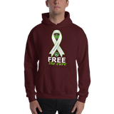 Free The Cure Pull Over Hoodie Sweatshirt