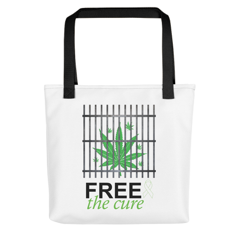 Free The Cure "Bars" Tote bag